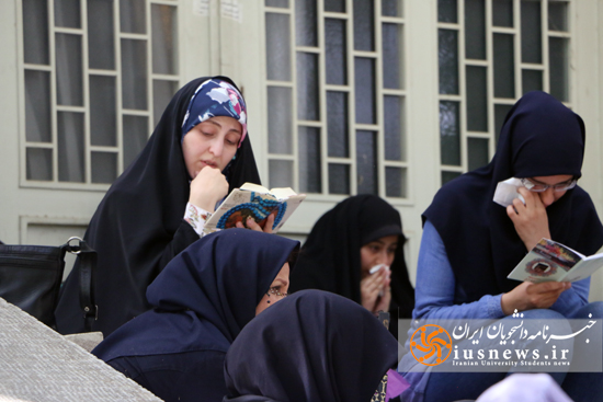 تصاویری از برگزاری دعای عرفه در دانشگاه‌های تهران