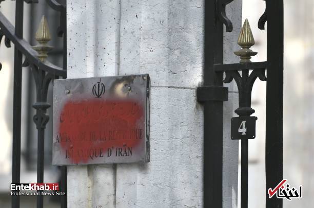 آخرین تصاویر از حمله به سفارت ایران در پاریس
