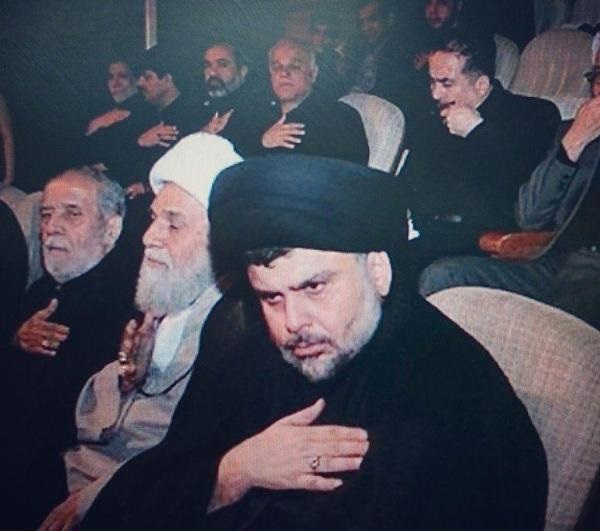 روحانی مشهور عراق در جایگاه وی‌آی‌پی