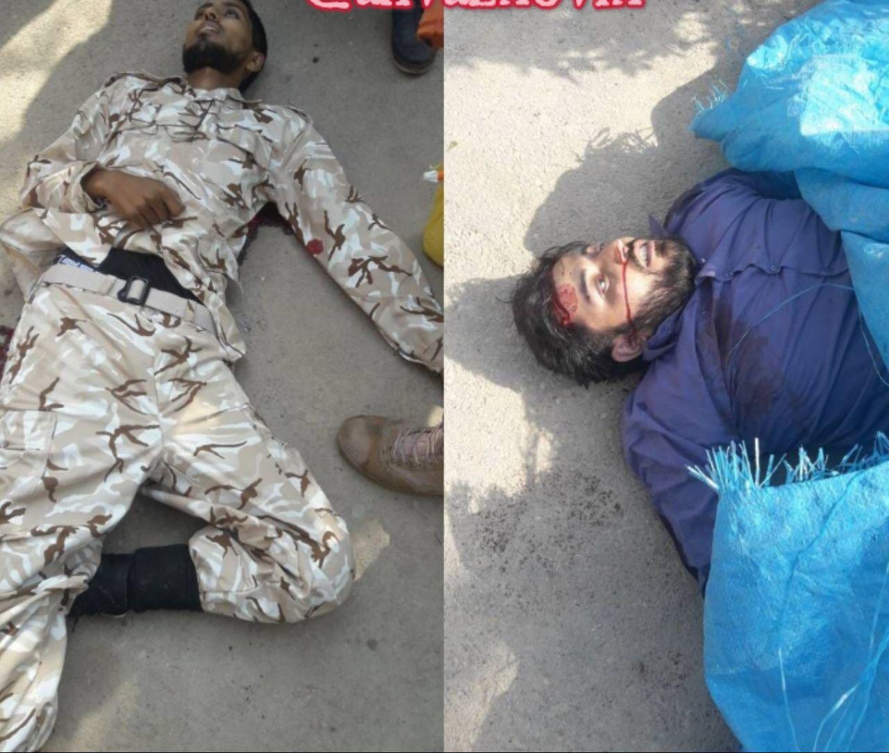 تصویر تروریست‌های کشته شده اهواز/ ۴۰ نفر شهید و مجروح شدند/ اسامی برخی مجروحان اعلام شد/ تروریست‌ها کشته شدند/ گروهک الاحوازیه پشت ماجرا است/ تصایر زنان و کودکان هراسان