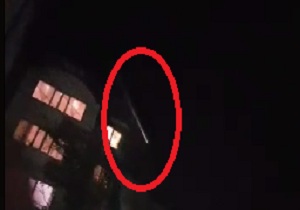 شی نورانی در آسمان مهران