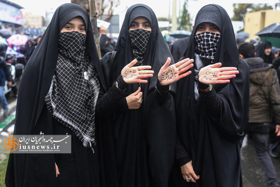 گزارش تصویری «خبرنامه دانشجویان ایران» از راهپیمایی ۲۲ بهمن