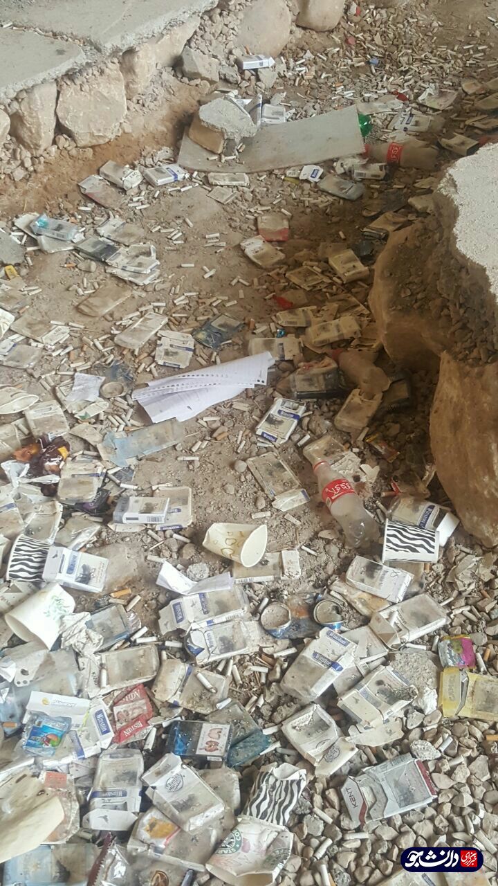 سیگار پشت هر دیوار دانشگاه بجنورد