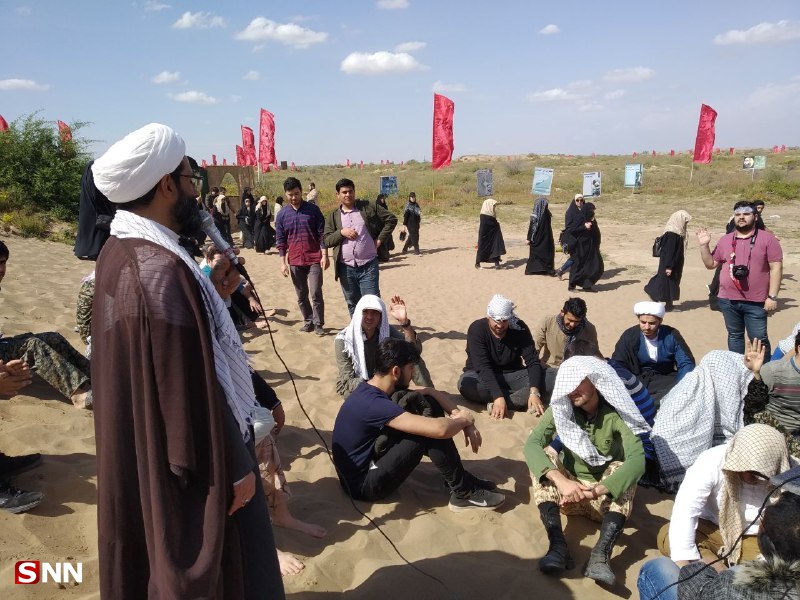بازدید دانشجویان سمنانی از مناطق عملیاتی جنوب