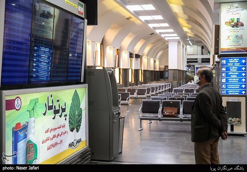راه‌آهن تهران در روزهای کرونایی
