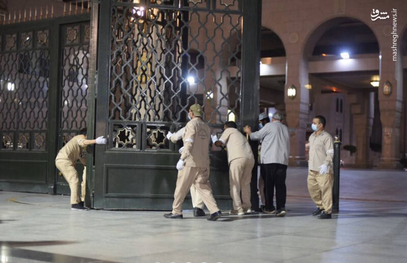 بازگشایی مسجد النبی