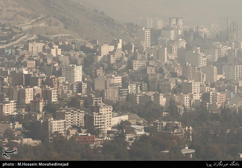 تداوم آلودگی هوای تهران برای هفتمین روز پیاپی.
