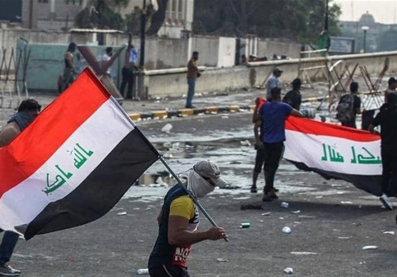 تظاهرات شماری از شهروندان عراقی در بغداد 