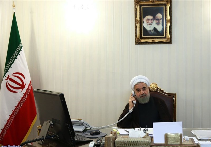 روحانی به مکرون: پیشنهاد جدید آمریکا مخالف قطعنامه شورای امنیت است