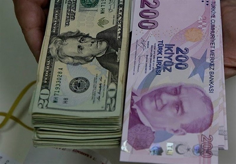 کاهش ارزش لیر ترکیه در مقابل دلار 