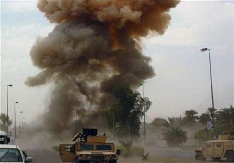 انفجار بمب در مسیر خودروهای ائتلاف آمریکایی در صلاح‌الدین 