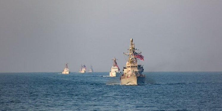 برگزاری رزمایش هوایی و دریایی آمریکا در خلیج فارس