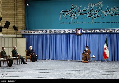 جلسه ستاد ملی مقابله با کرونا در حضور رهبر معظم انقلاب اسلامی 