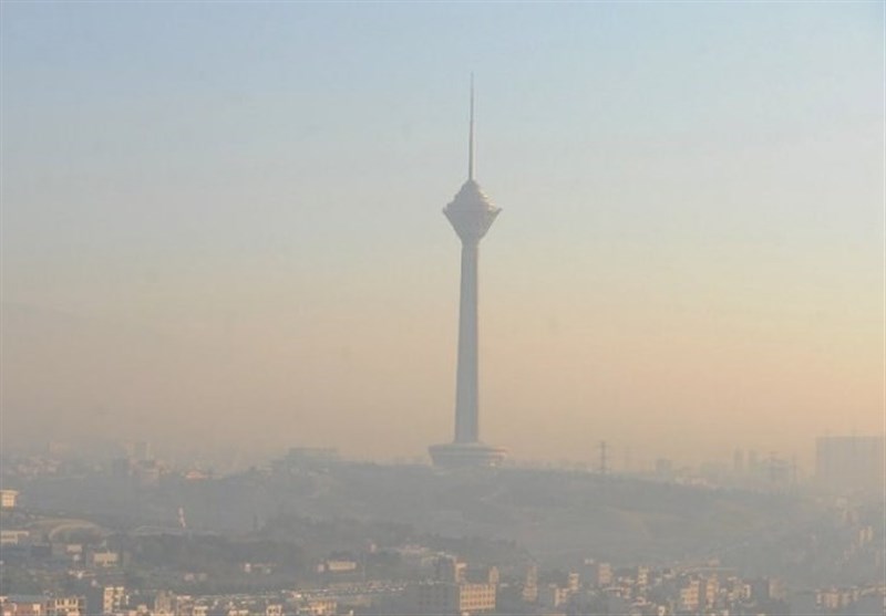 قرارگیری هوای تهران در شرایط ناسالم