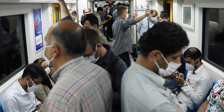 وضعیت مترو پایتخت در اولین روز اجرای محدودیت‌های کرونایی