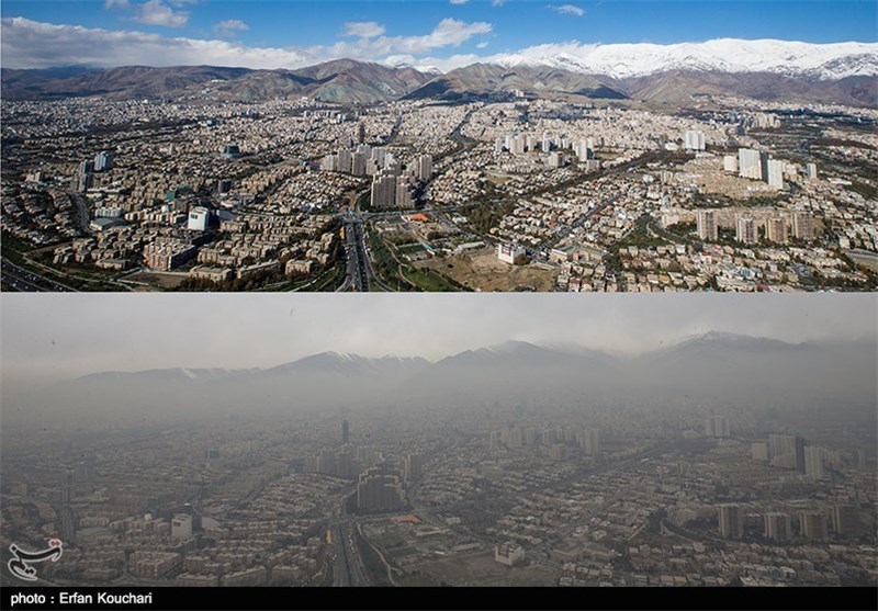 هوای تهران در آستانه وضعیت ناسالم برای گروه های حساس 
