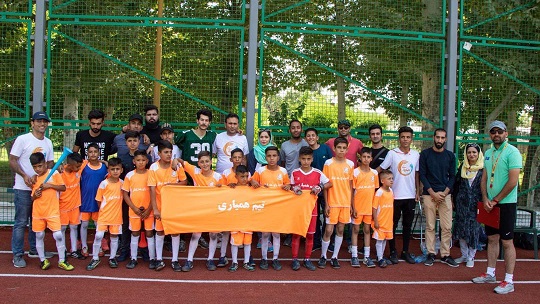 راه‌اندازی اولین مدرسه فوتبال ویژه کودکان کار