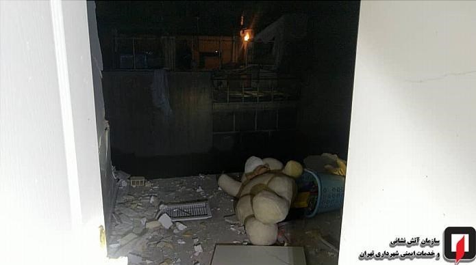 انفجار شدید در یک ساختمان مسکونی در شرق تهران