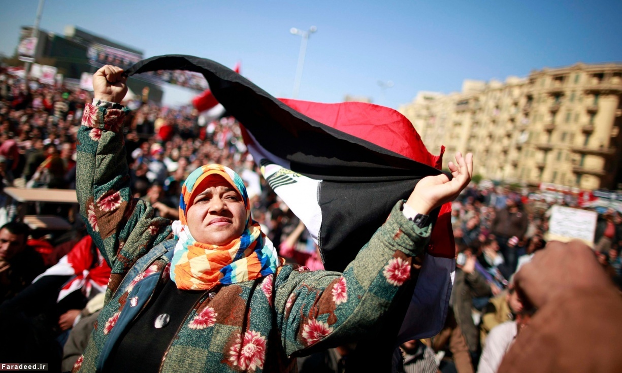 مردم در رویای رسیدن به بهار عربی