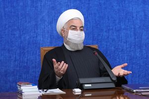 ملت ایران در برابر سختی‌ها زانو نزد