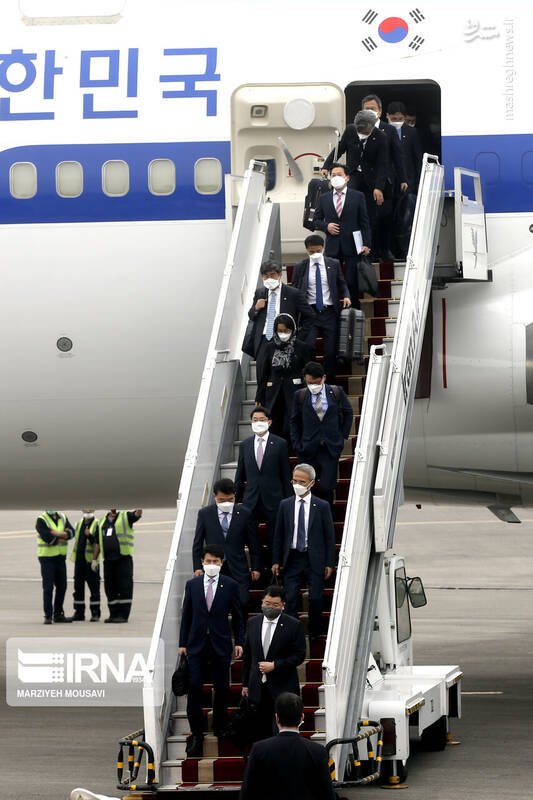 صف دیپلمات‌های کره جنوبی در تهران