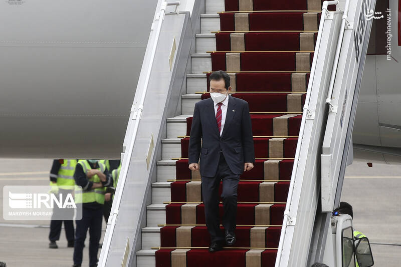 استقبال از نخست وزیر کره جنوبی در تهران + عکس