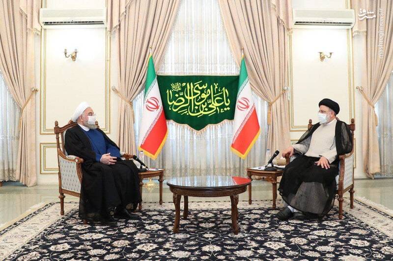 اولین دیدار روحانی با رئیسی پس از انتخابات