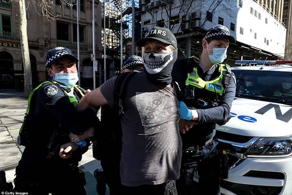 مجروح شدن ۶ پلیس در آشوب‌های خیابانی ملبورن +عکس