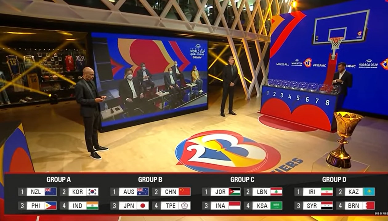 حریفان ایران در انتخابی جام‌جهانی بسکتبال مشخص شدند