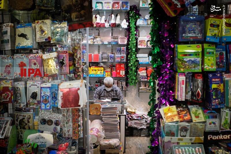 بازار لوازم التحریر در آستانه شروع سال تحصیلی + عکس