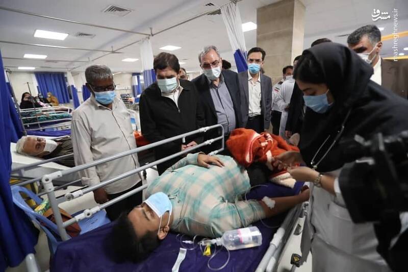 بازدید مخبر از مناطق زلزله‌زده هرمزگان + عکس