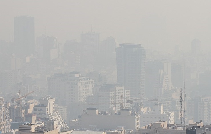 تداوم ۵ روزه آلودگی هوا در تهران
