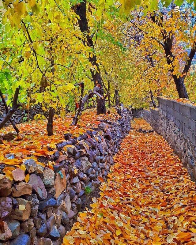 پاییز دیدنی در اطراف تهران + عکس