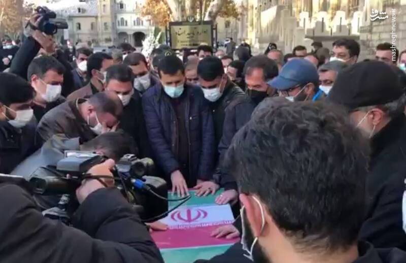 مراسم تشییع پیکر شهید «حسن ایرلو»