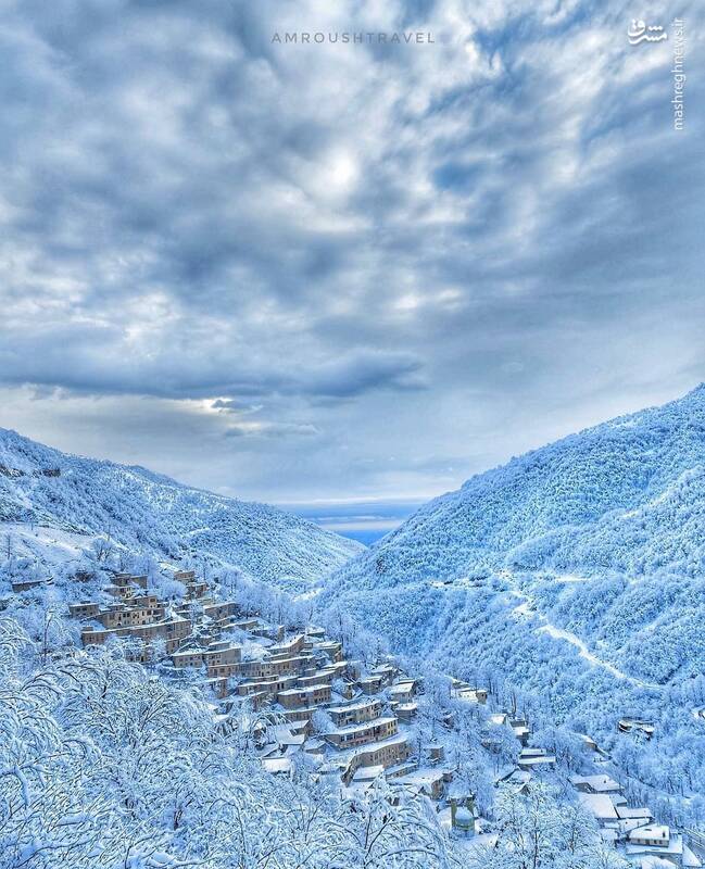 طبیعت زمستانی ماسوله + عکس