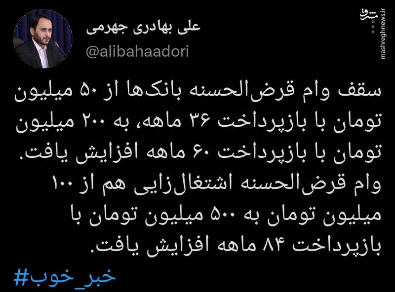 خبر خوش درباره افزایش سقف وام‌های قرض‌الحسنه 