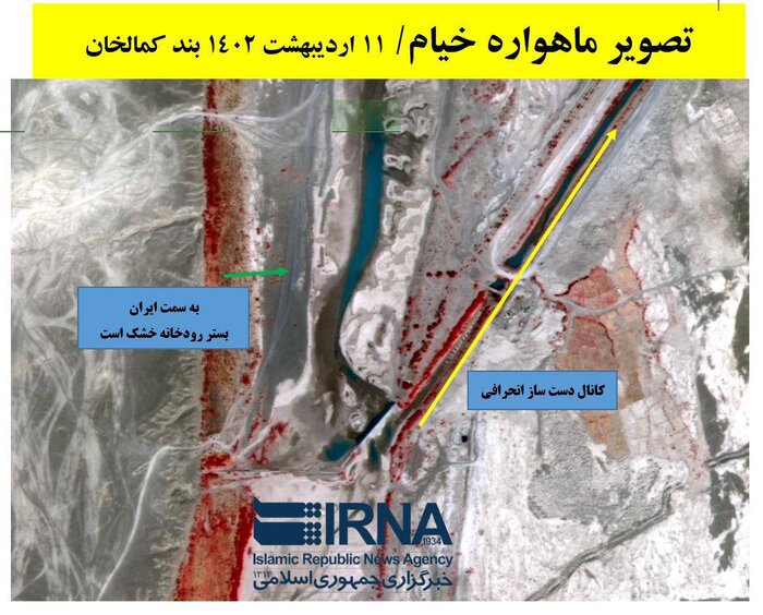تصاویر ماهواره‌ای، ادعای افغانستان را رد کرد +جزئیات