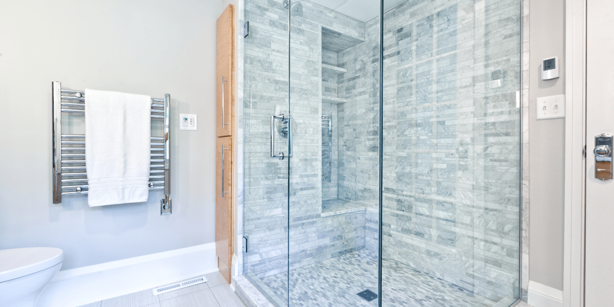 استفاده از شفافیت و زیبایی در حمام