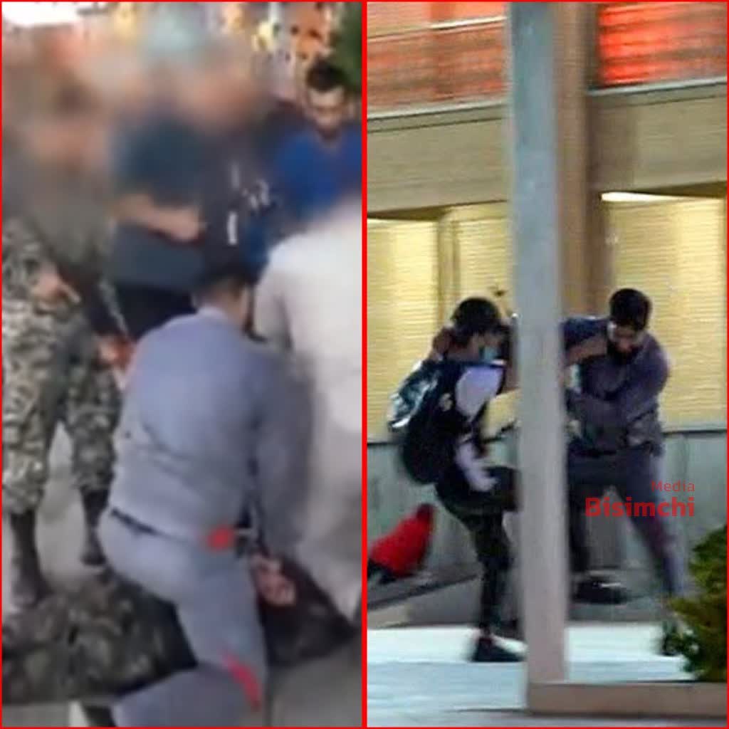 لحظه درگیری یکی از حافظان امنیت با تروریست داعشی مسلح +عکس