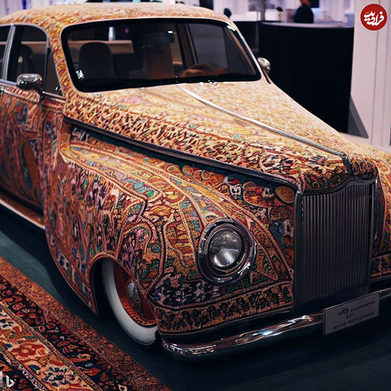  تصاویر جذاب هوش مصنوعی از خودروهایی با نقش و نگار ایرانی 