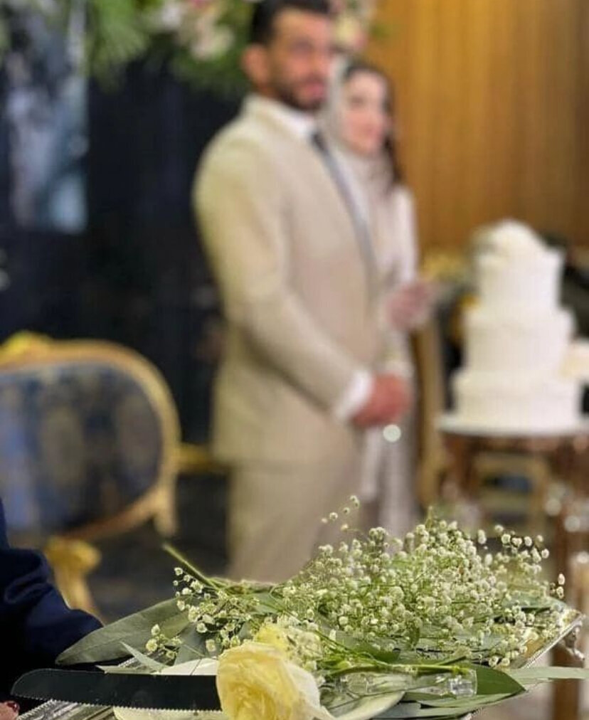اولین تصاویر حسن یزدانی و همسرش در مراسم عروسی