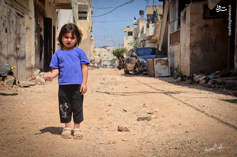  عکس/ زندگی فرشته‌ها در میان آوار