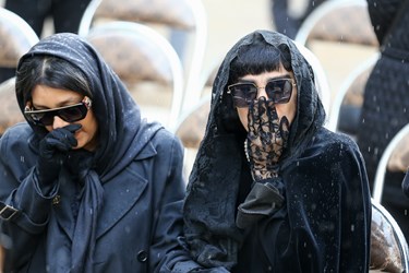 مراسم تشییع بیتا فرهی بازیگر سینما