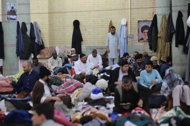 اعتکاف طلاب غیر ایرانی در قم