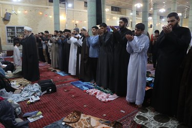 اعتکاف طلاب غیر ایرانی در قم