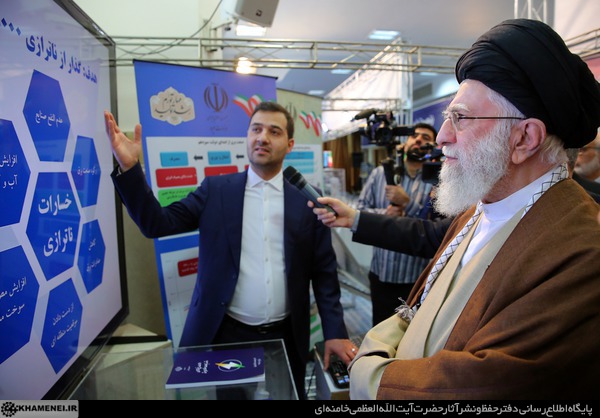  رهبر انقلاب از نمایشگاه توانمندی‌های تولید ایرانی بازدید کردند +فیلم