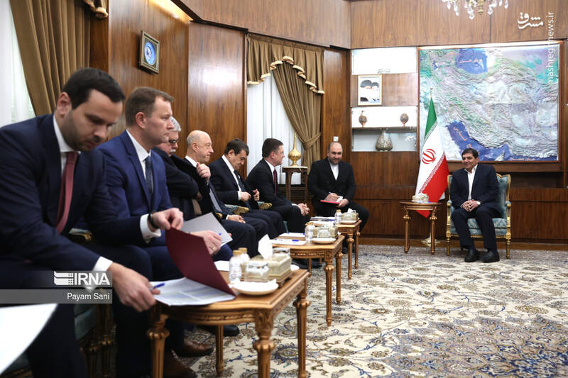  عکس/ دیدار معاون نخست وزیر روسیه با مخبر