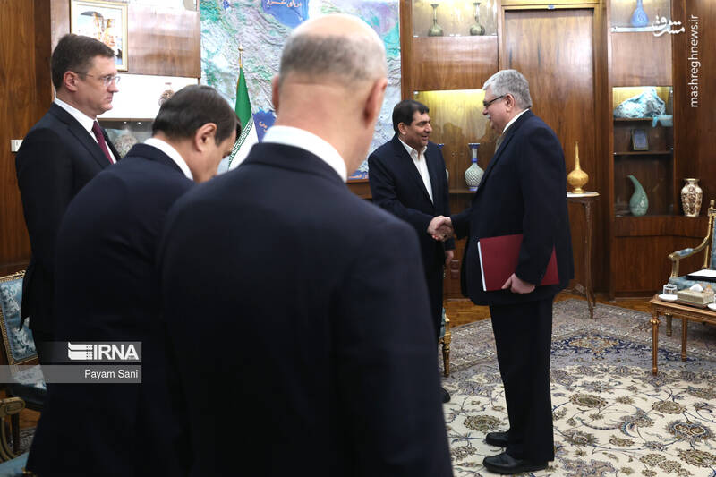  عکس/ دیدار معاون نخست وزیر روسیه با مخبر