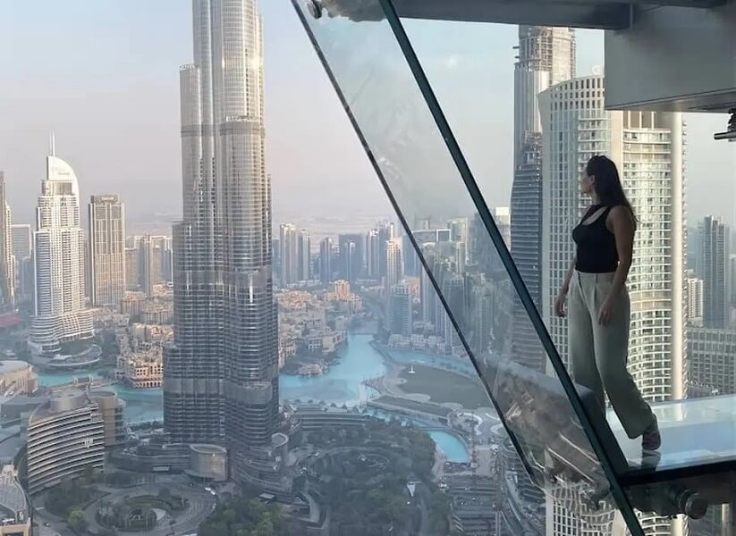 اسکای ویو دبی: تجربه فوق العاده سرسره شیشه ای و سکو تماشای دبی