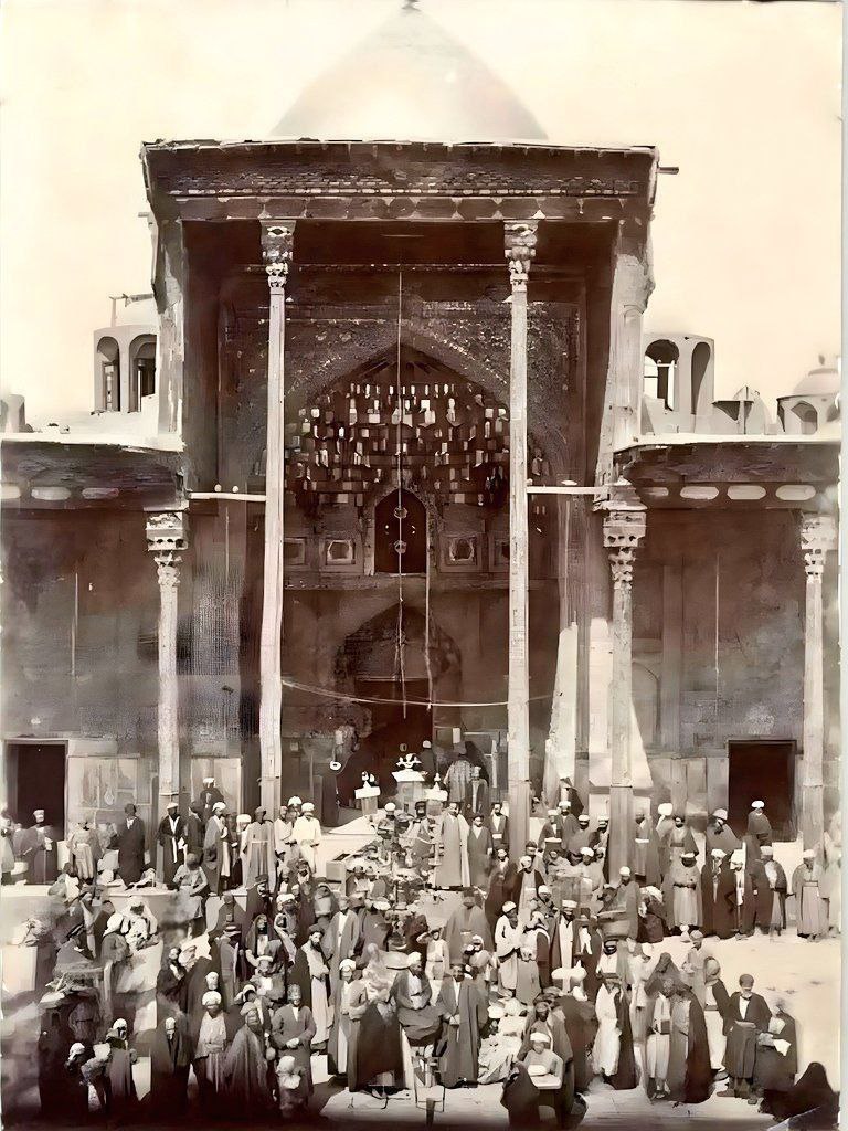 بارگاه مبارک سیدالشهدا (ع)؛ بیش از ۱۰۰ سال قبل/ عکس